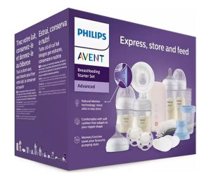 AVENT GIFT SET ZA DOJENJE SA ELEKTRICNOM PUMPICOM 1791 - Img 2