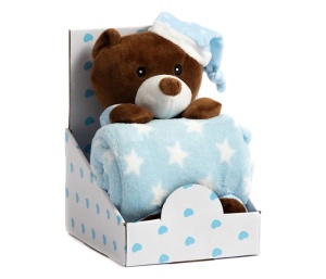 BBO SET IGRACKA + CEBENCE SLEEPING BEAR (B200003) - BLUE - Img 1