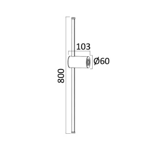 BRAYTRON zlatna zidna LED lampa 16W EL146 - Img 4