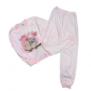 Dečija pidžama roze Love