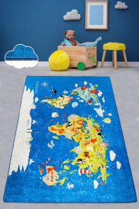 Dečiji tepih mapa sveta