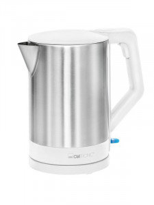 Električni bokal CLATRONIC - WKS3692B beli-inox, 1,5l, max 2200w, skriveni grejač