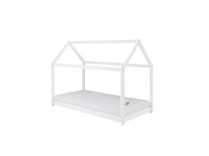 Krevet Kućica 190x90 Beli + Dušek od 14 cm - Img 5