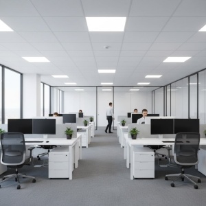LED panel 2u1 48W, 100lm/W, 6500K, 595x595 EL157 - Img 5
