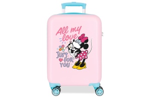 MINNIE ALL MY LOVE dečiji kofer 50 cm - pink