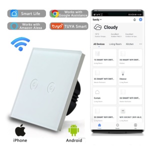 Wi-Fi smart prekidač svetla sa N provodnikom 2x5A - Img 3