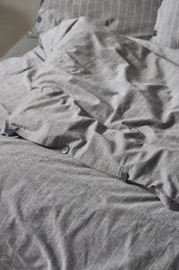 Berolige Suit Antrasit 100% pamuk-muslin za francuski krevet
