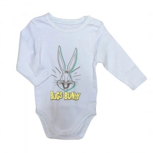 Bebi bodić sa dugim rukavima plavi