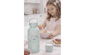 ENSO MERCI AMOUR dečiji termos 350 ml - mint - Img 5