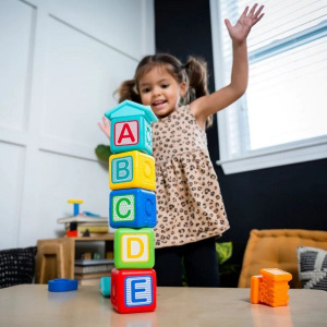 KIDS II BABY EINSTEIN AKTIVITI IGRACKA BRIDGE & LEARN MAGNETIC BLOCKS 12818 - Img 2