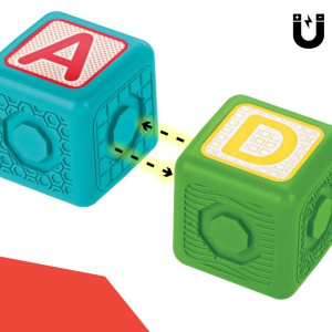 KIDS II BABY EINSTEIN AKTIVITI IGRACKA BRIDGE & LEARN MAGNETIC BLOCKS 12818 - Img 7