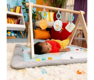 KIDS II DISNEY BABY PODLOGA ZA IGRU - WINNIE THE POOH ONCE UPON A TUMMY TIME ™ 13124 0M+ - Img 5