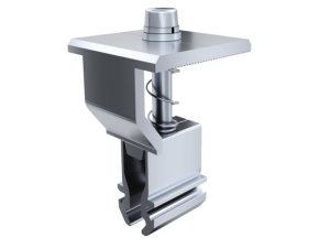 Konstrukcije za SE ANTAI za trapezni lim, mini rail, 150mm, set za 6 panela, univerzalne klampe - Img 4