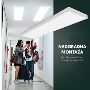 LED panel High Lumen 40W 120lm/W 6500K 1195x295mm EL184 - Img 5