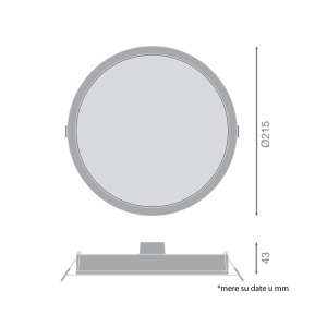 LEDVANCE LED ugradna panel lampa 24W 4000K EL115 - Img 5