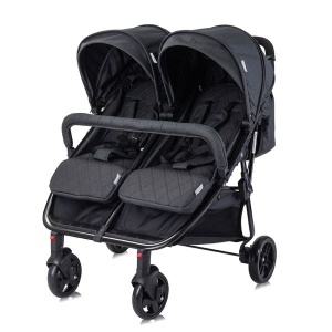 LORELLI KOLICA ZA BLIZANCE DUO+TORBA - BLACK - Img 4