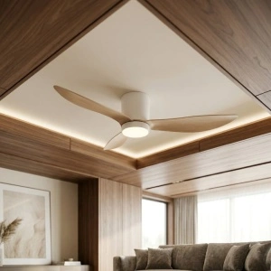 PROSTO plafonski vent. 132cm, 3 elise, LED svetlo EL513 - Img 5