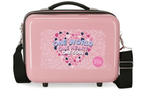 ROLL ROAD ONE WORLD dečiji neseser - pink