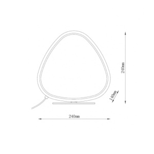 Stona LED lampa 12W, promenljiva boja svetla EL460 - Img 2