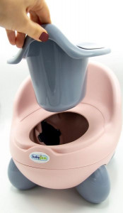 BABYJEM NOSA POTTY - PINK/GREY - Img 2