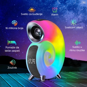 Bluetooth RGB zvučnik crni EL291 - Img 2