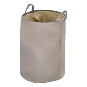 ESTIA ES02-19532 KORPA ZA VEŠ SA RUČKAMA 65L BEŽ 36X36X50CM - Img 3