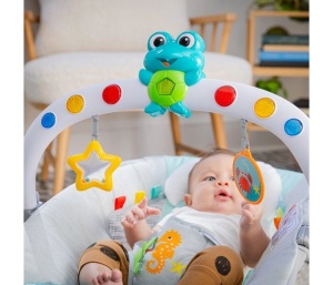 KIDS II BABY EINSTEIN MUZICKA LEZALJKA KICK TO IT NEPTUNE™ 13102 0-6M (MAX 9KG) - Img 2