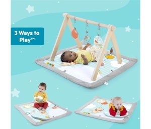 KIDS II DISNEY BABY PODLOGA ZA IGRU - WINNIE THE POOH ONCE UPON A TUMMY TIME ™ 13124 0M+ - Img 6