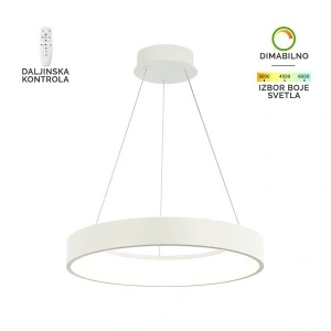 LED visilica F2049-66V WH
