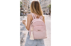 PEPE JEANS CLARA modni ranac - pink - Img 8