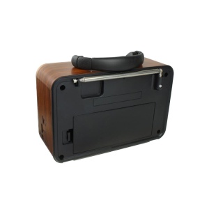Prenosni retro RGB Bluetooth radio 7068BT/B EL138 - Img 3