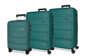 ROLL ROAD FLEX set kofera 3/1 - emerald