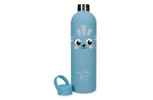 ROLL ROAD HAPPY PETS dečiji termos 750 ml - perla plava - Img 3
