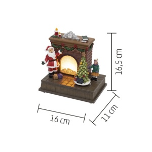 Svetleća LED diorama "kamin" - Img 4