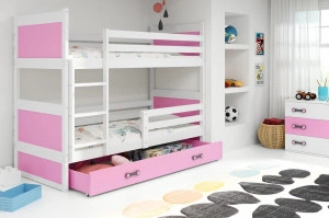 Baloo Bonny Krevet Na Sprat 190X80 White Rozi