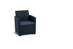 BAŠTENSKA GARNITURA MARIE 2 SEATER, GRAFIT - Img 3