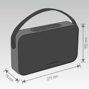 Bluetooth zvučnik 2x8W - Img 2