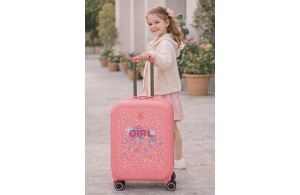 ENSO GIRL ZONE dečiji kofer 55 cm - koralna - Img 11