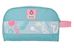 ENSO LITTLE URBAN QUEEN dečiji neseser sa 2 pregrade - tirkizna - Img 3