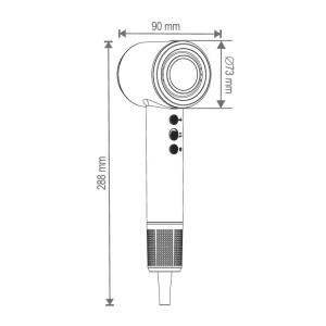 Fen za kosu 1500W EL447 - Img 5