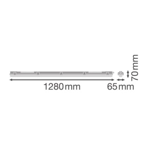 LEDVANCE armatura za LED cev 120cm EL139 - Img 6