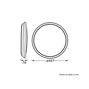 LEDVANCE LED plafonjera 36W toplo bela EL429 - Img 4