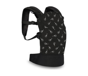 LORELLI KENGUR ERGONOMIC WALLY - BLACK FLORAL - Img 2