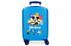 MICKEY PEEK A BOO dečiji kofer 50 cm - plava