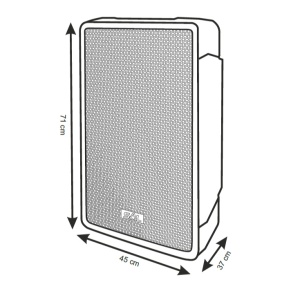 Pasivna zvučna kutija 250W - Img 3