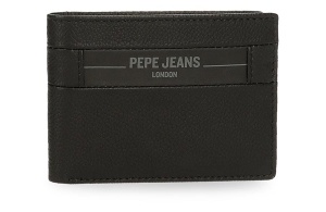 PEPE JEANS CHECKBOX muški novčanik - crna