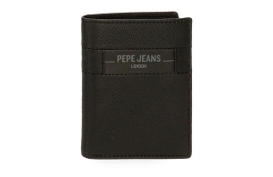 PEPE JEANS CHECKBOX muški novčanik - crna
