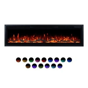 PROSTO smart elekt. 50" 3u1 multikolor kamin 1800W - Img 2