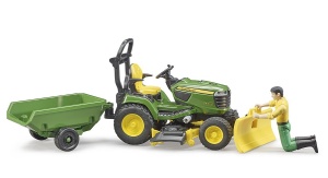 Traktor JD sa prednjim čistačem i prik. - Img 5