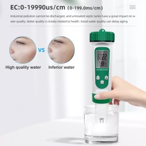 OW-786 Multimetru 6in1 pH/EC/TDS/Salt/S.g/TEMP meter pentru lichide - Img 5